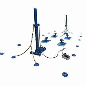 Auto Body Collision Repair machine/ Floor System /car chassis straightener 
